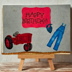 deer happy birthday greeting card (copy)