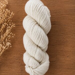 Undyed Farm-Raised Merino Wool Yarn – 100% Natural, Small Batch, Heirloom Quality