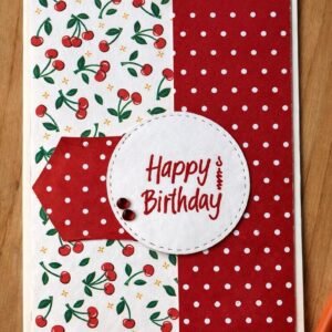 Handmade Citrus Fruit Birthday Card – Cherry