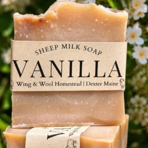 Vanilla Sheep Milk Soap | Natural Moisturizing Cold Process Bar